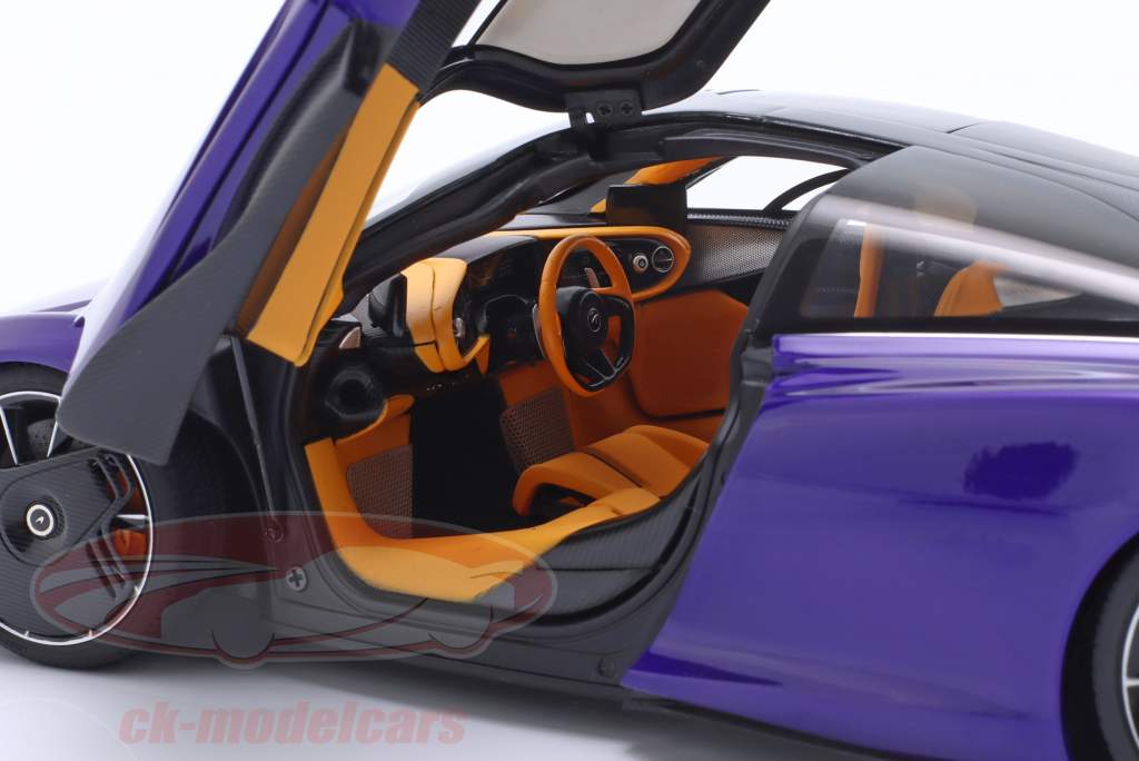 McLaren Speedtail Anno di costruzione 2020 lantana viola 1:18 AUTOart