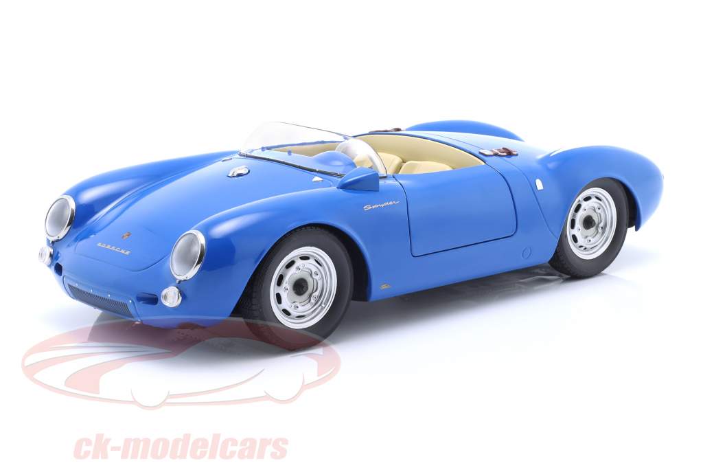 Porsche 550A Spyder Год постройки 1956 синий / белый 1:12 KK-Scale