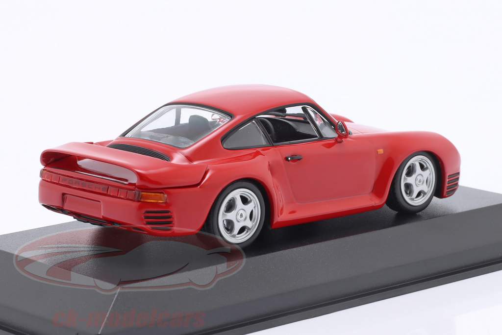 Porsche 959 Año de construcción 1987 rojo 1:43 Minichamps