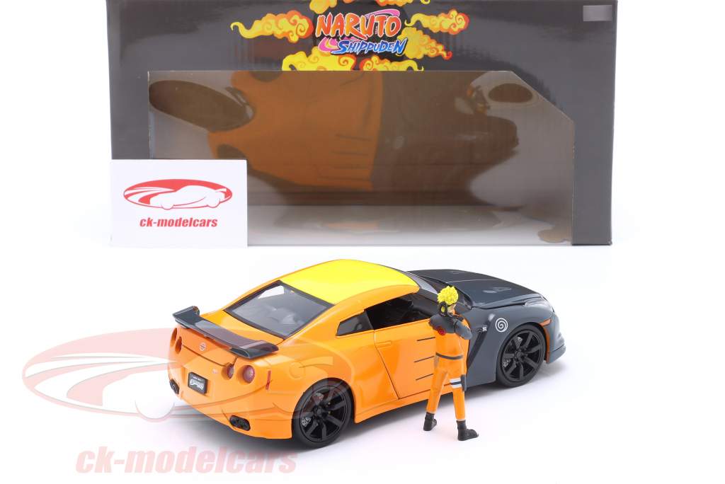 Nissan GT-R (R35) Manga-Serie Naruto (2007-2017) mit Figur 1:24 Jada Toys