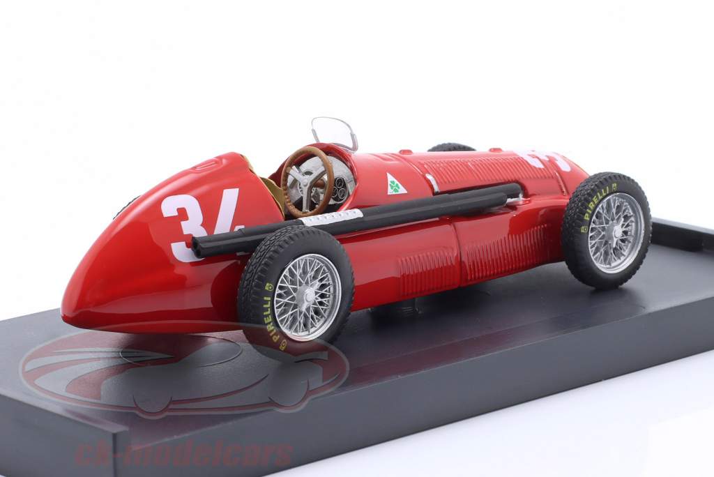 JM Fangio Alfa Romeo 158 formula 1 1950 1:43 Brumm