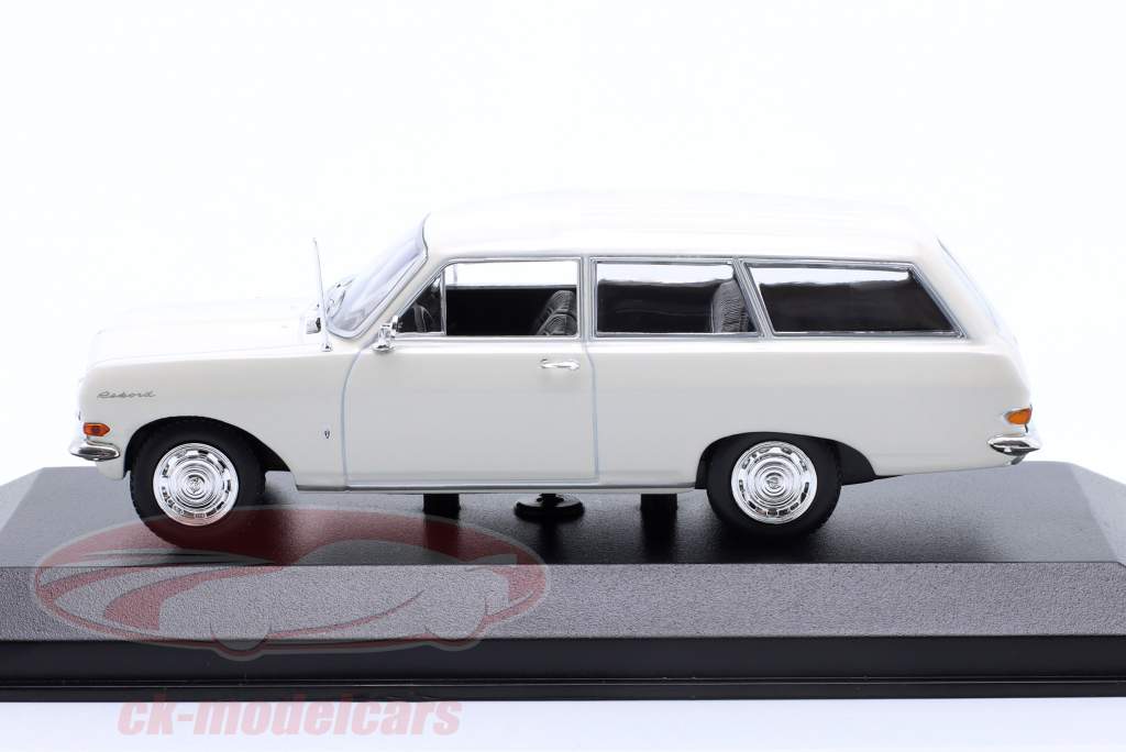 Opel Rekord A Caravan 建设年份 1962 白色的 1:43 Minichamps
