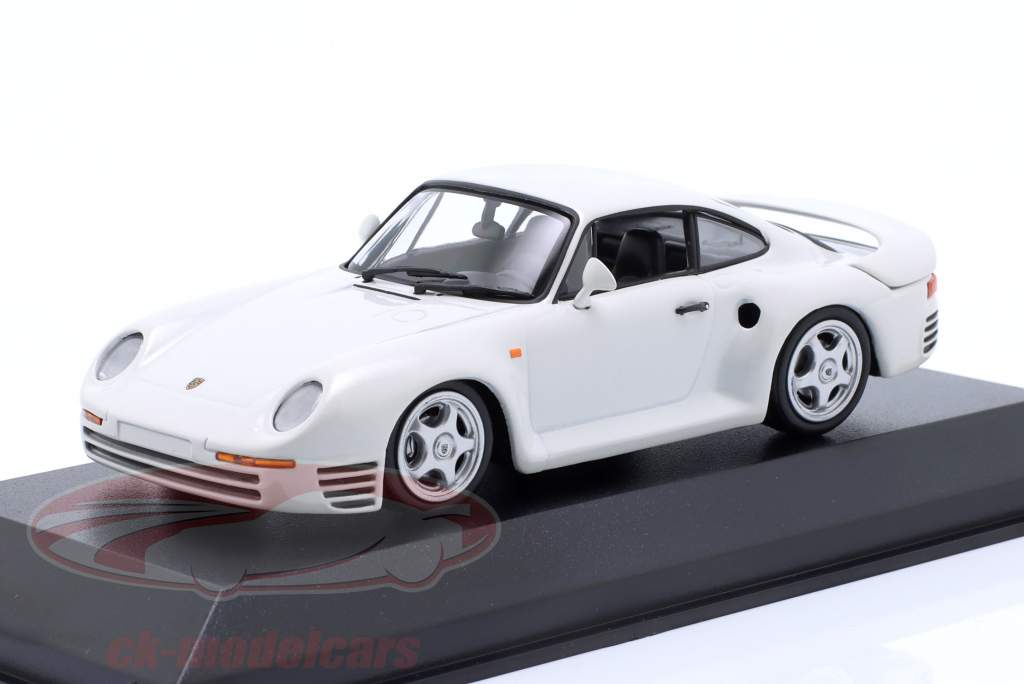 Porsche 959 建設年 1987 白 1:43 Minichamps