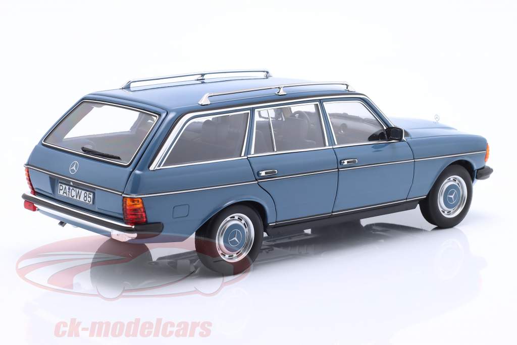 Mercedes-Benz 200 T (S123) T model year 1980 china blue 1:18 Norev