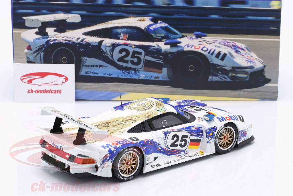 Porsche 911 GT1 #25 2do 24h LeMans 1996 Stuck, Boutsen, Wollek 1:18 WERK83