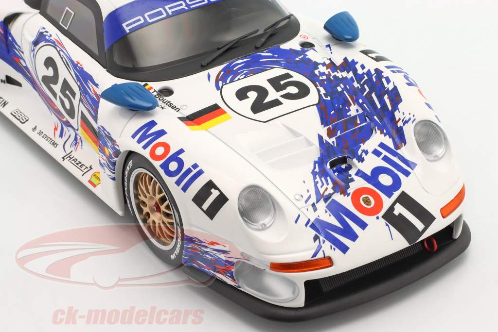 Porsche 911 GT1 #25 2° 24h LeMans 1996 Stuck, Boutsen, Wollek 1:18 WERK83