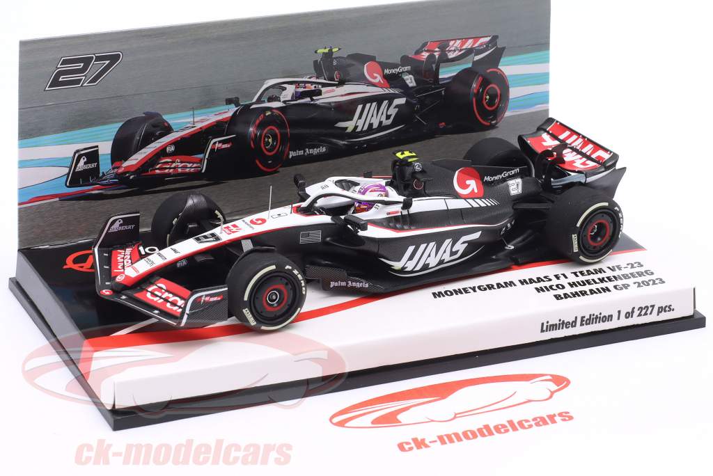 Nico Hülkenberg Haas VF-23 #27 Bahrain GP Formula 1 2023 1:43 Minichamps