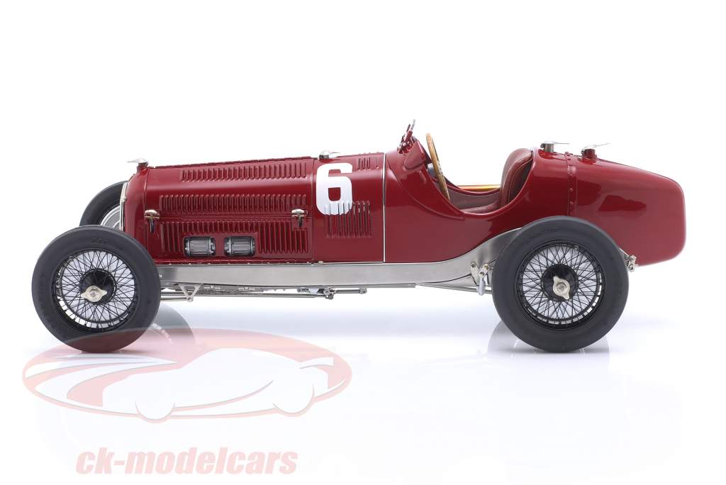 Rudolf Caracciola Alfa Romeo Tipo B (P3) #2 gagnant Monza GP 1932 1:18 CMC