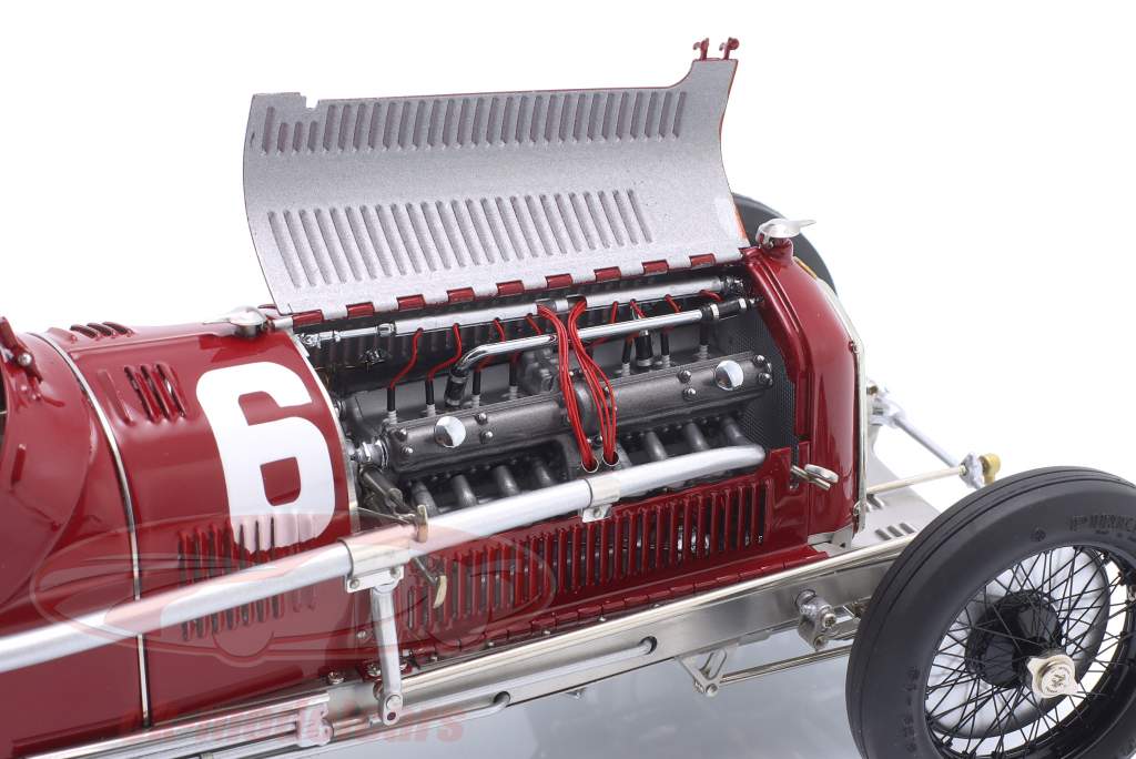 Rudolf Caracciola Alfa Romeo Tipo B (P3) #2 优胜者 Monza GP 1932 1:18 CMC