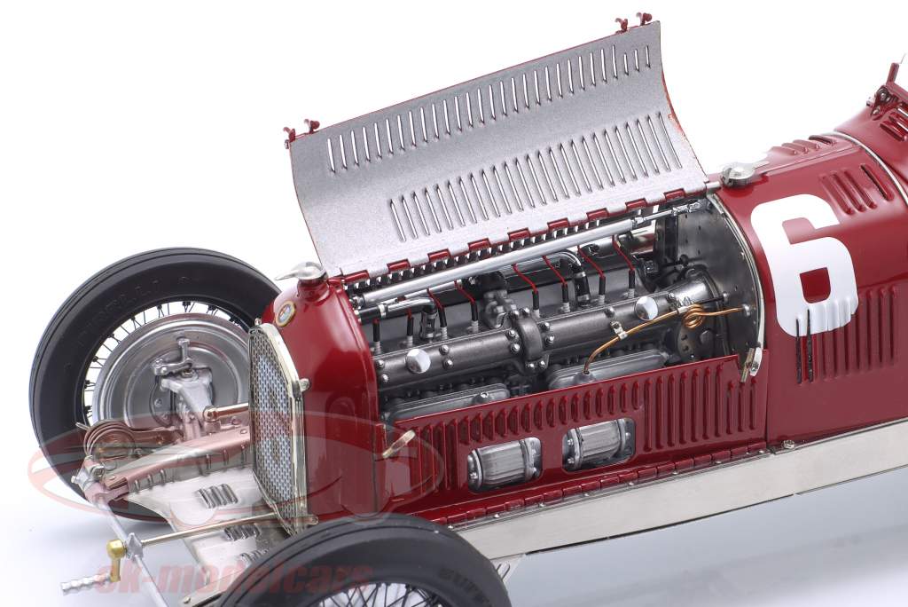 Rudolf Caracciola Alfa Romeo Tipo B (P3) #2 vincitore Monza GP 1932 1:18 CMC
