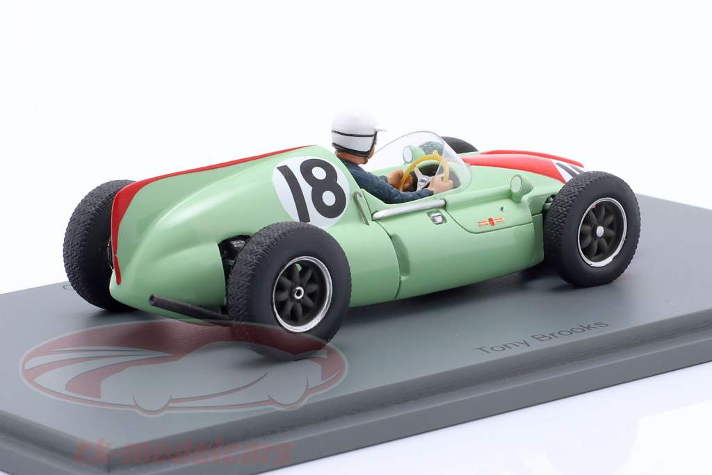 Tony Brooks Cooper T51 #18 4 Monaco GP formel 1 1960 1:43 Spark
