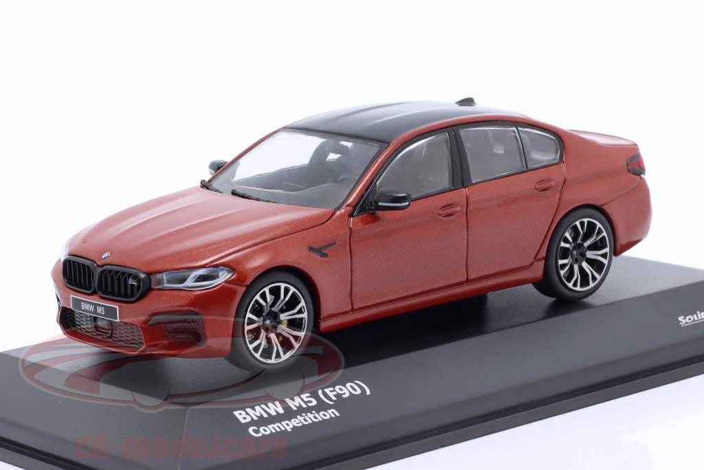 BMW M5 Competition (F90) Baujahr 2017 rot metallic 1:43 Solido