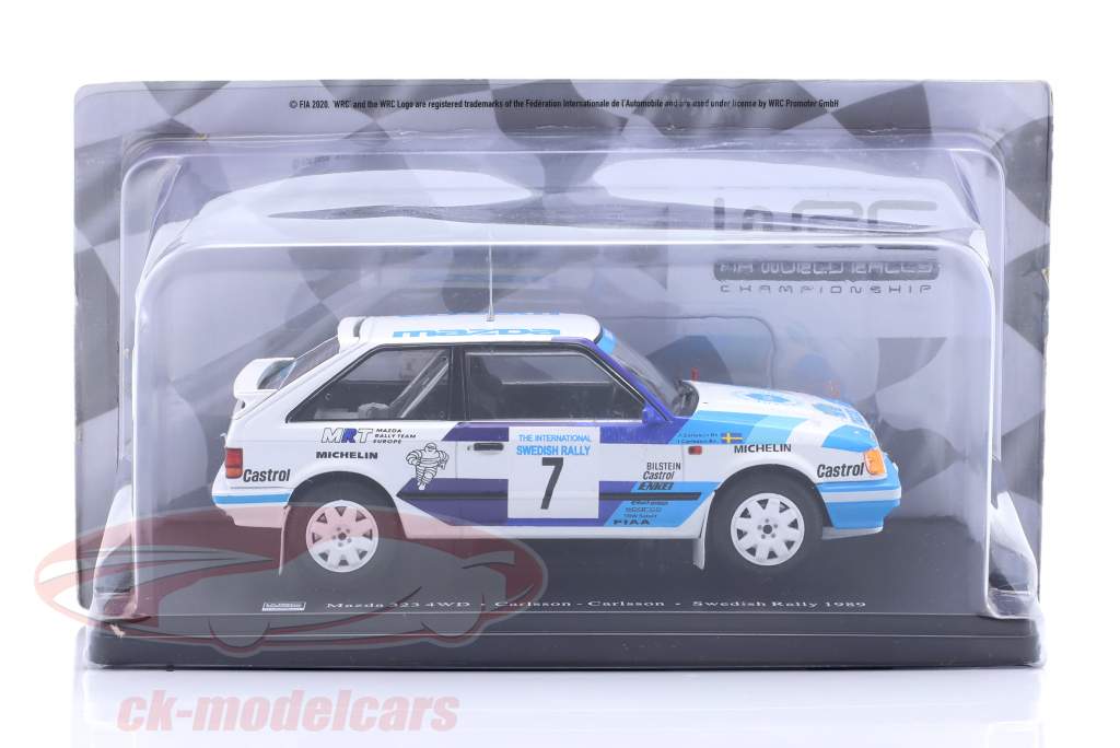 MAZDA 323 4WD RALLYE MONTE CARLO 1986 ACHIM