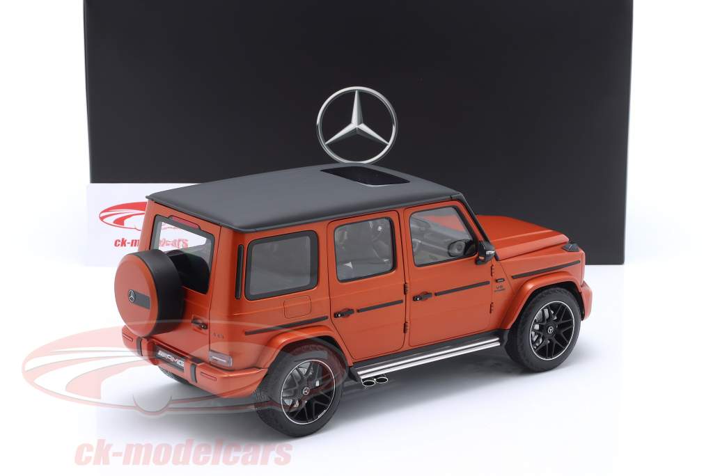 Mercedes-Benz G63 AMG (W463) Année de construction 2020 cuivre orange / magno 1:18 Minichamps