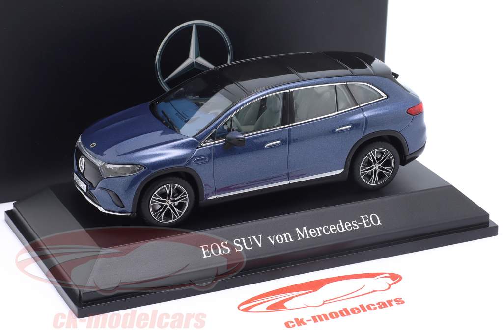 Mercedes-Benz EQS (X296) solidathblau 1:43 Spark