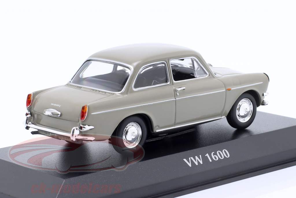 Volkswagen VW 1600 (Type 3) Byggeår 1966 grå-beige 1:43 Minichamps