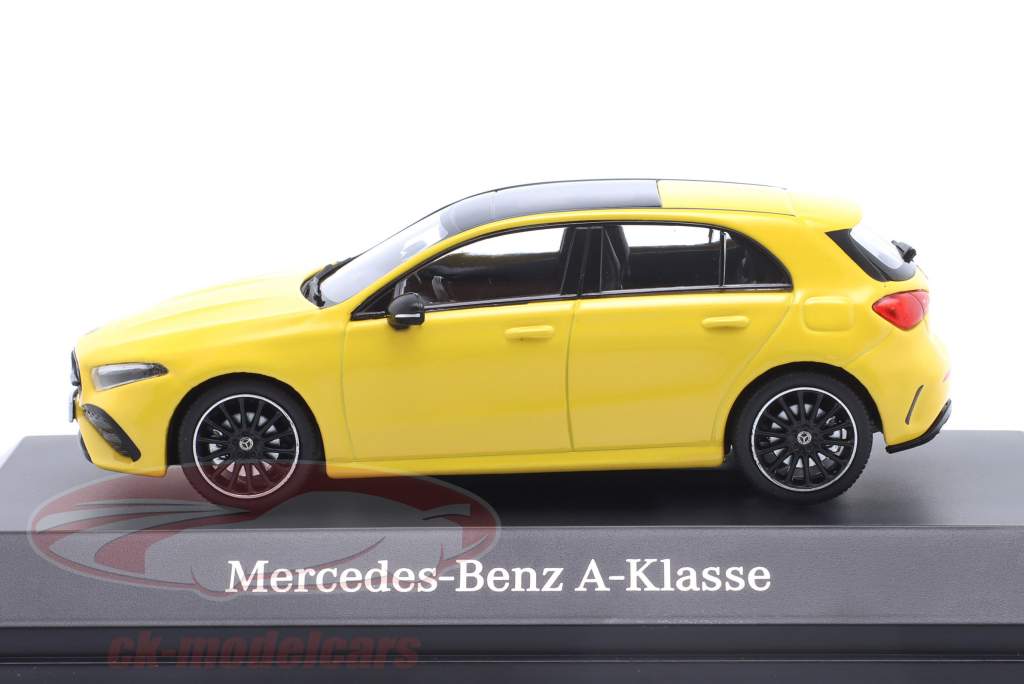 Mercedes-Benz A-Klasse (W177) amarelo ensolarado 1:43 Spark