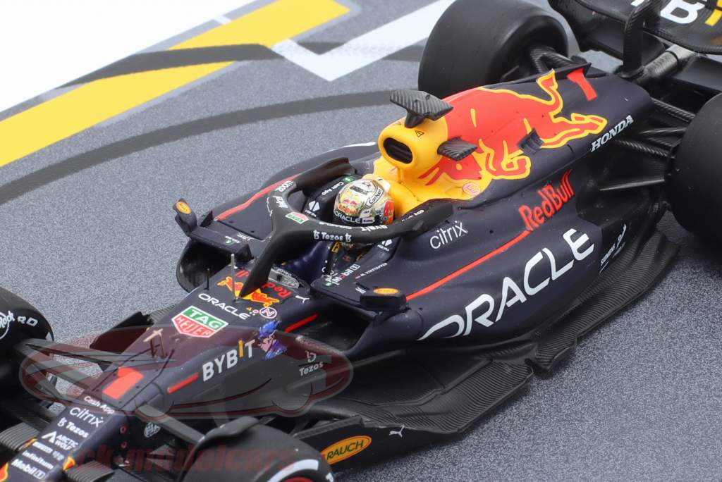 M. Verstappen Red Bull RB18 #1 vinder Abu dhabi GP formel 1 Verdensmester 2022 1:43 Spark