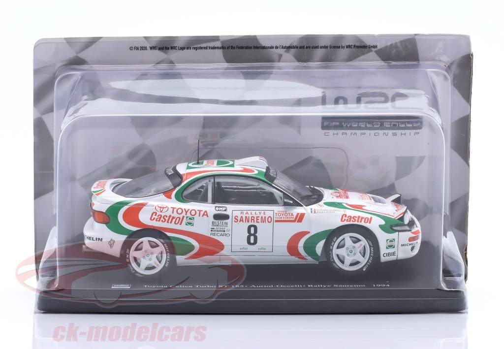 Toyota Celica Turbo 4WD Rally - 1/24 Voiture miniature Hachette Diecast VQJ197
