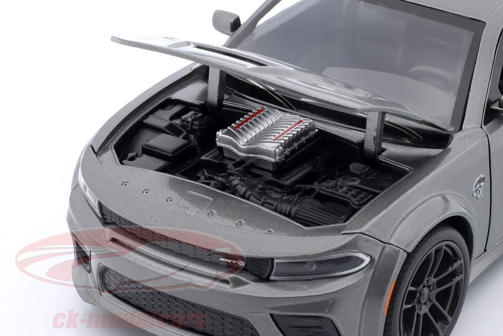 Dodge Charger SRT Hellcat 2021 Fast X (Fast & Furios 10) Gris 1:24 Jada Toys