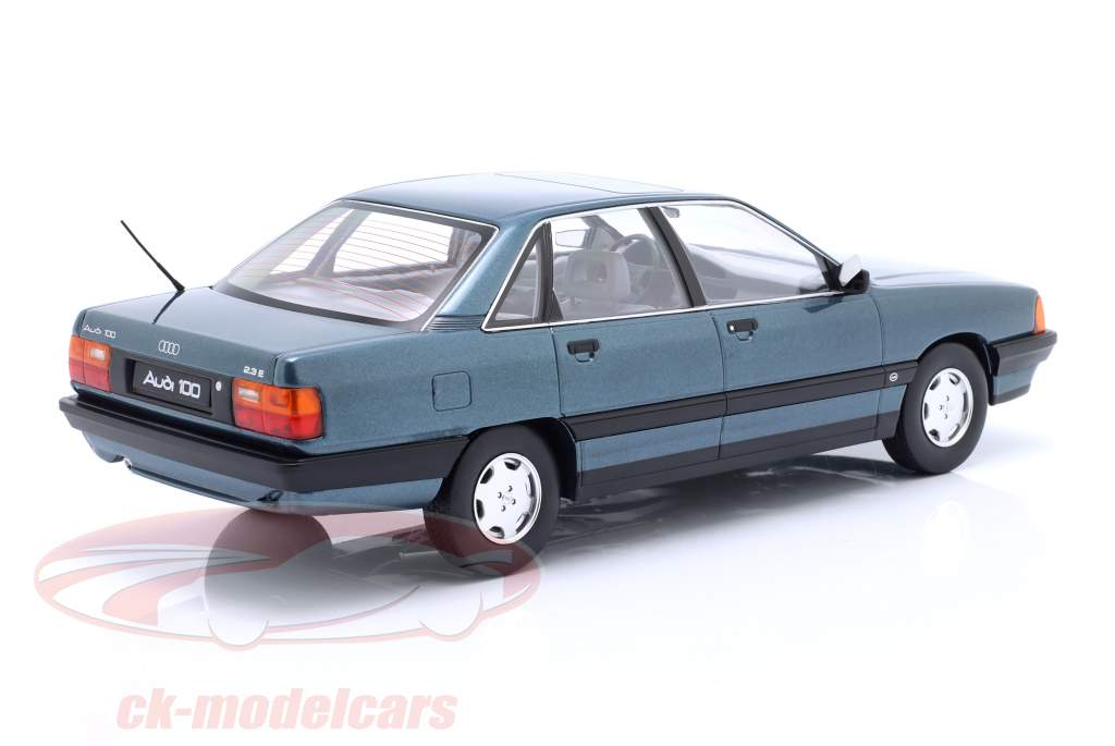 Triple9 1:18 Audi 80 (B3) Année de construction 1989 bleu vert métallique T9-1800342 modèle voiture T9-1800342 690000018158