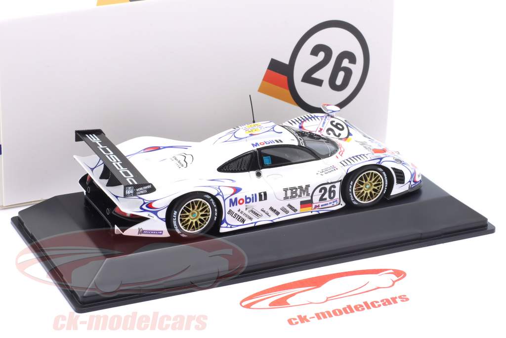 Porsche 911 GT1 #26 Sieger 24h LeMans 1998 McNish, Aiello, Ortelli 1:43 Spark