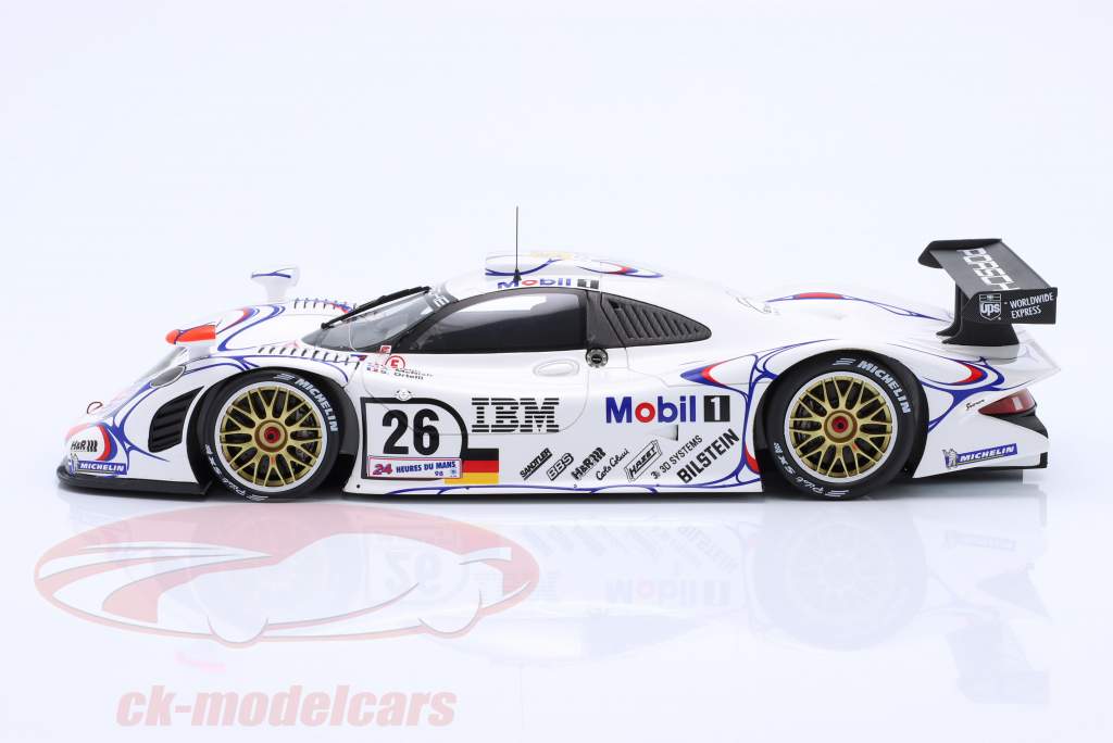 Porsche 911 GT1 #26 vincitore 24h LeMans 1998 McNish, Aiello, Ortelli 1:18 Spark