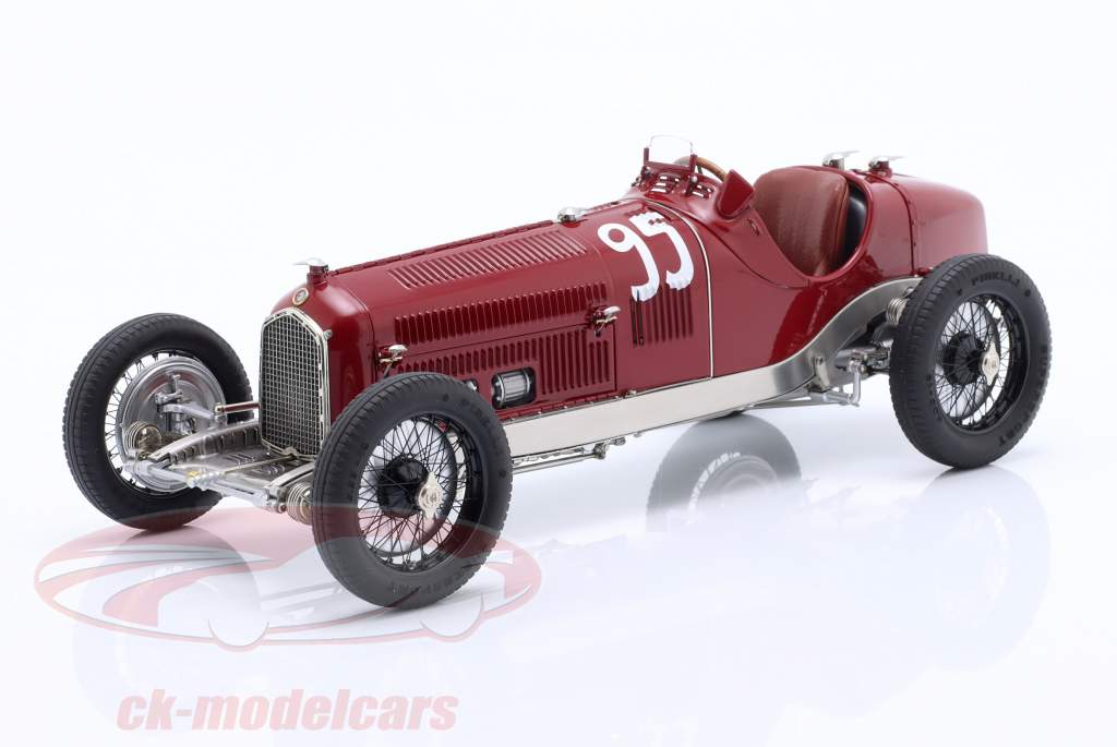 Alfa Romeo Tipo B (P3) #95 ganhador raça klausen 1932 Rudolf Caracciola 1:18 CMC