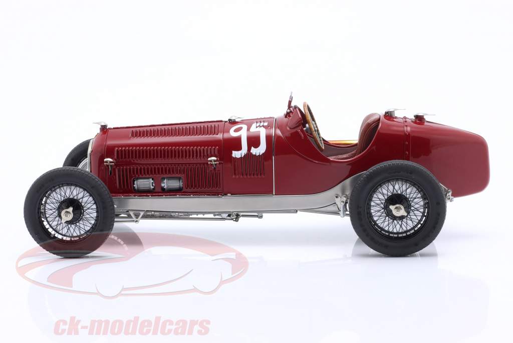 Alfa Romeo Tipo B (P3) #95 gagnant Course de Klausen 1932 Rudolf Caracciola 1:18 CMC