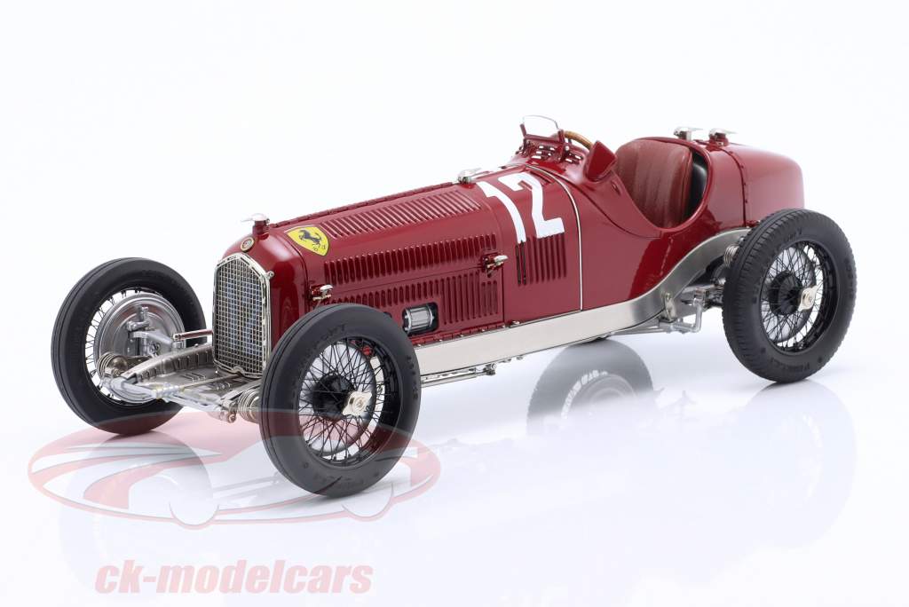 Luigi Fagioli Alfa Romeo Tipo B (P3) #12 vinder italiensk GP 1933 1:18 CMC