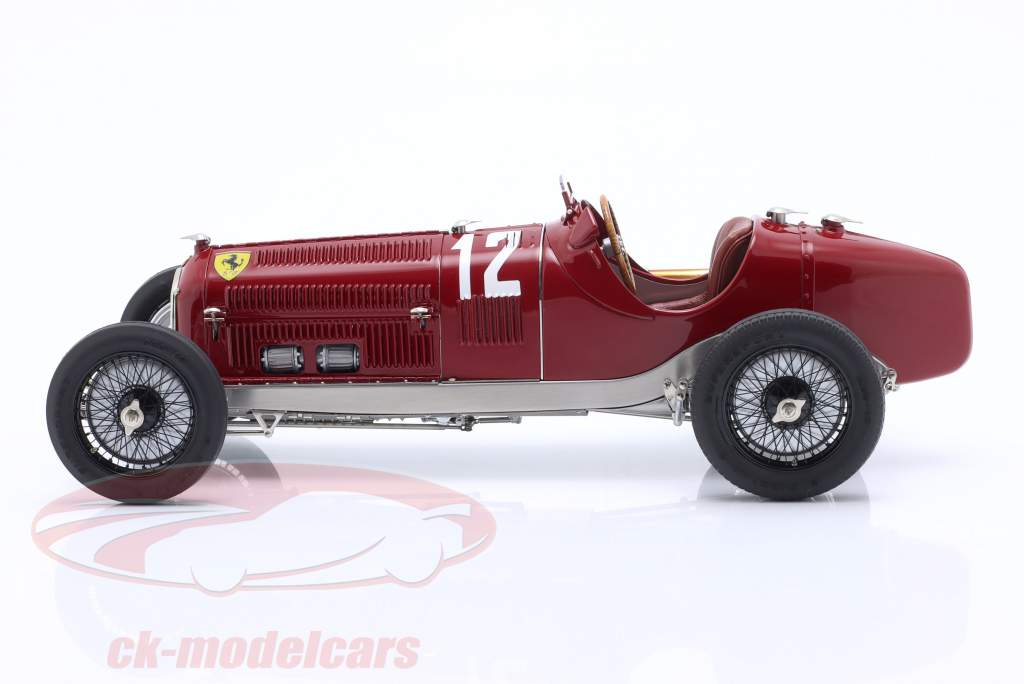 Luigi Fagioli Alfa Romeo Tipo B (P3) #12 vinder italiensk GP 1933 1:18 CMC