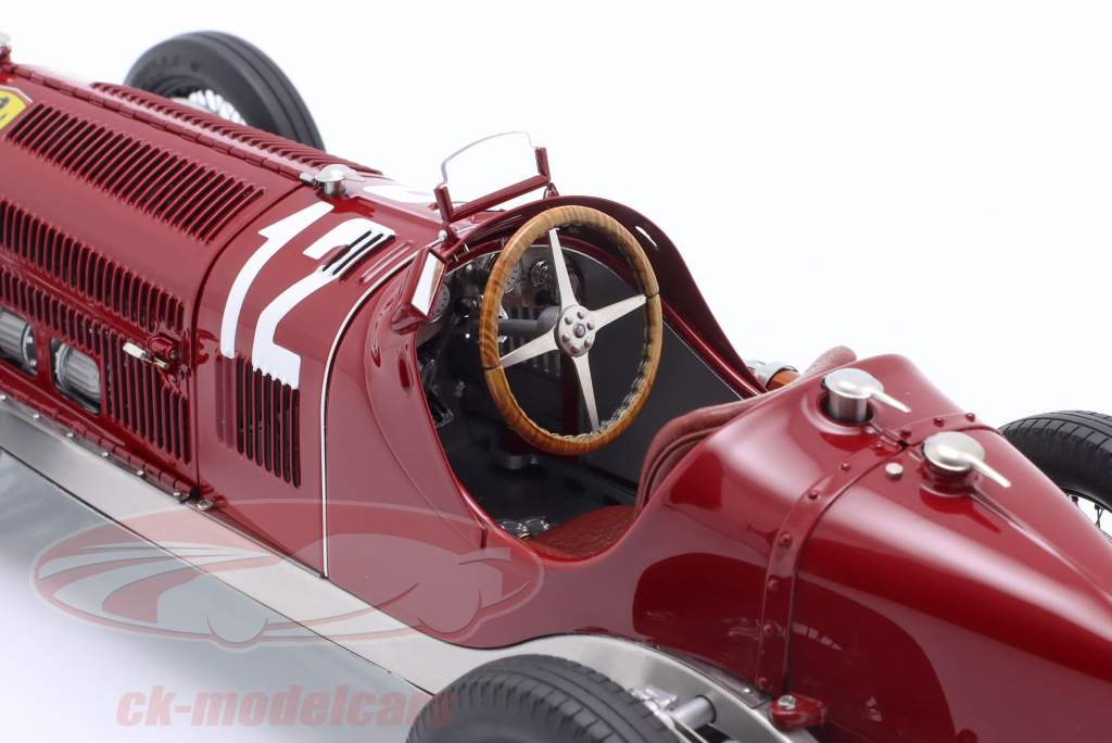 Luigi Fagioli Alfa Romeo Tipo B (P3) #12 gagnant italien GP 1933 1:18 CMC