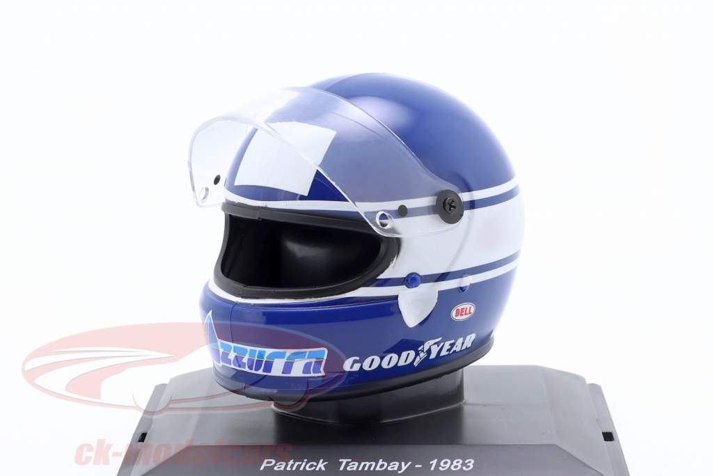 Patrick Tambay Ferrari 126C3 Formule 1 1983 casque 1:5 Spark Editions