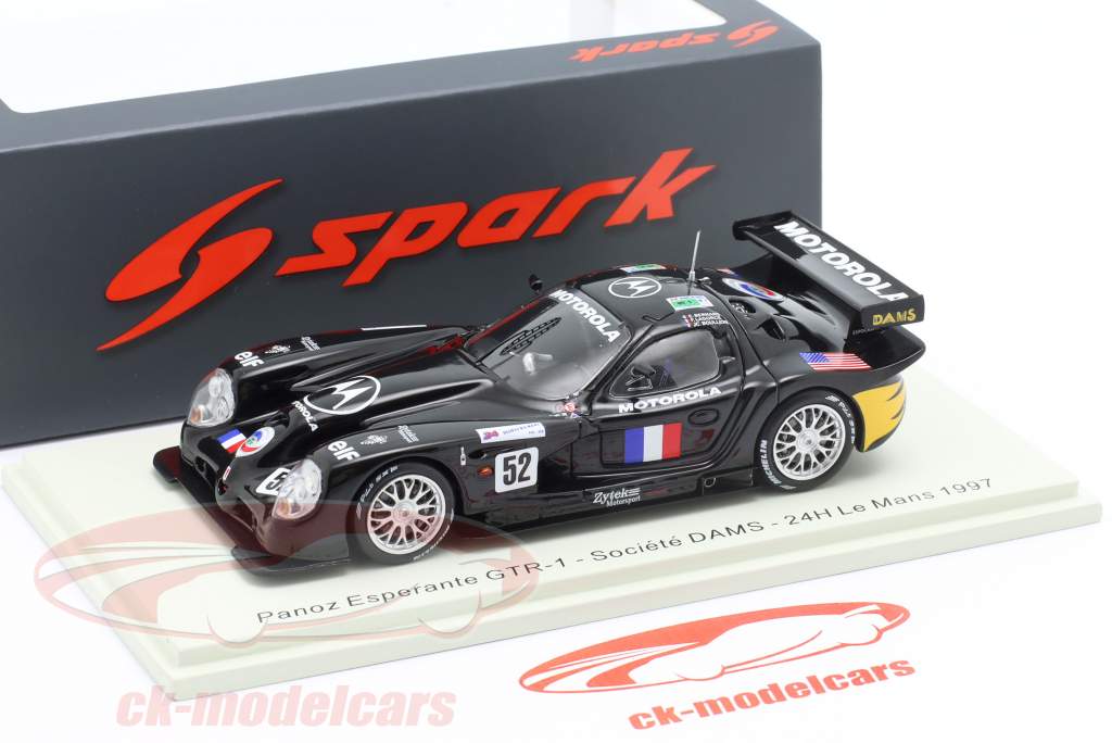 Miniature Spark 1/43 Panoz Esperante GTR-1 N°52 DAMS – 24h Du Mans 1997 (prévente)