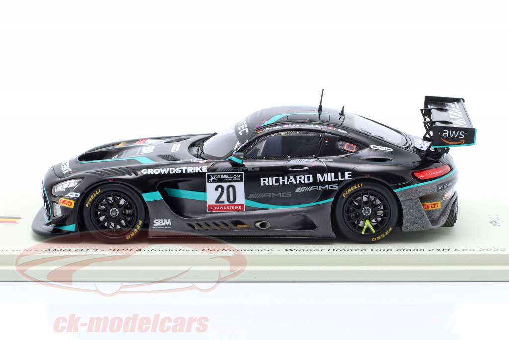 Mercedes-Benz AMG GT3 #20 24h Spa 2022 SPS Automotive Motorsport 1:43 Spark