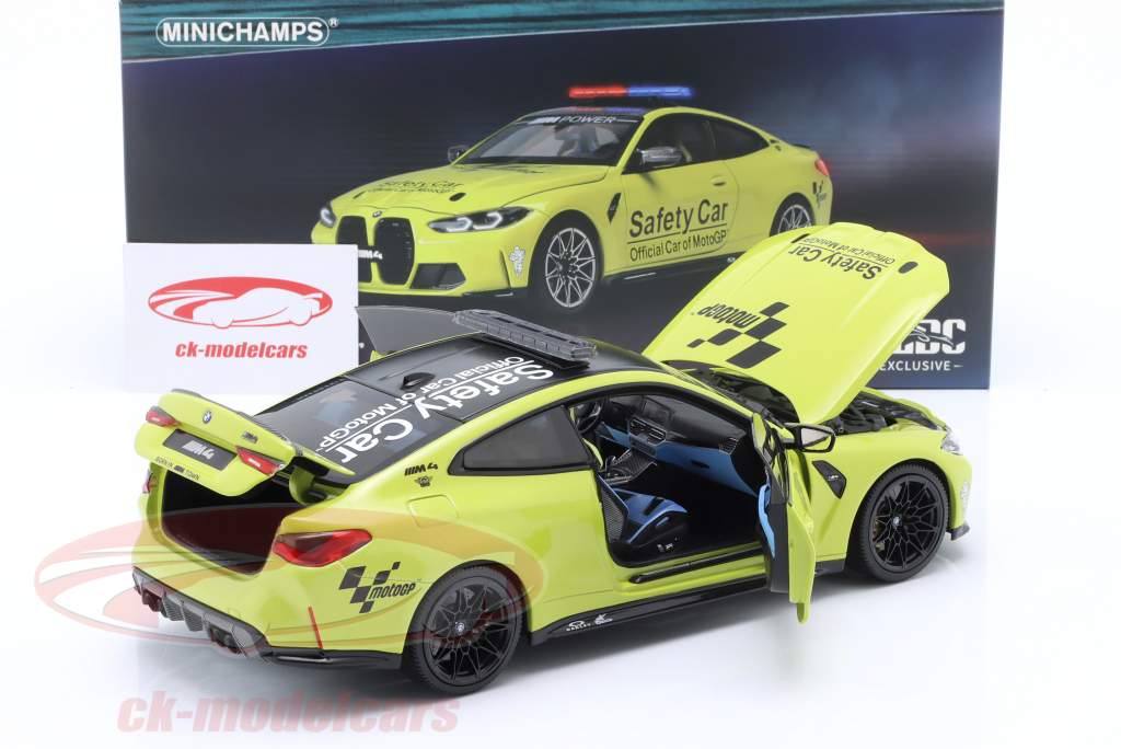 Minichamps 1:18 BMW M4 Safety Car MotoGP 2020 gelb 113020126 