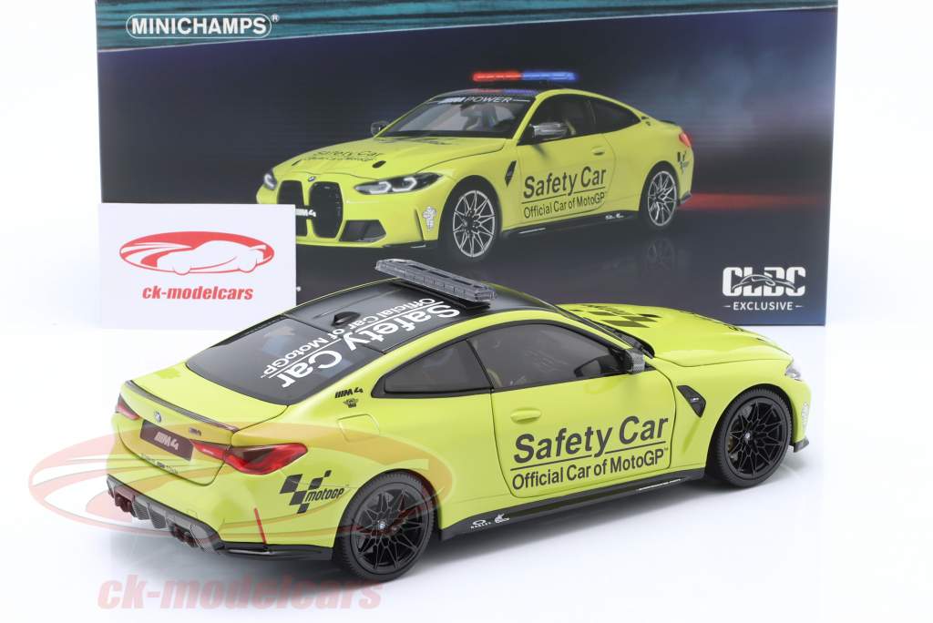 Minichamps 1:18 BMW M4 Safety Car MotoGP 2020 gelb 113020126 