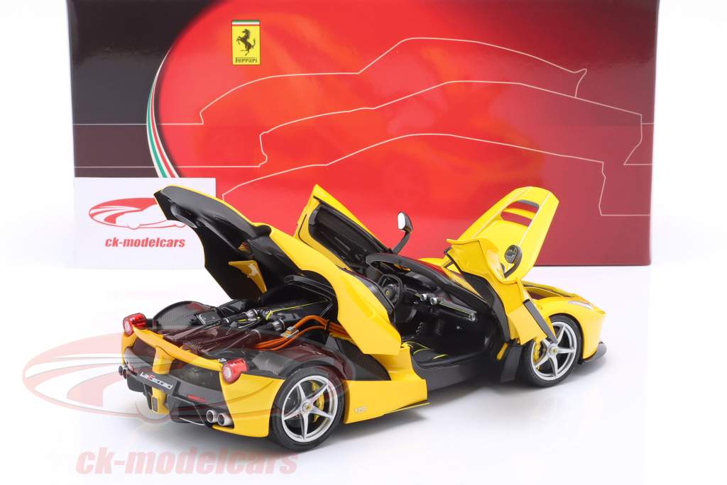 BBR BB3182230DIE FERRARI LA FERRARI APERTA GIALLO TRISTRATO (3 LAYER YELLOW) L/E ONLY 60 1:18 SCALE – Serious Metal From Bolton