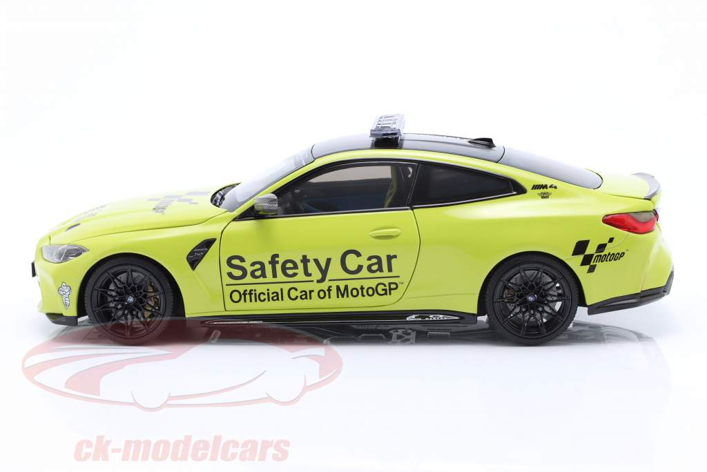 BMW M4 Safety Car MotoGP 2020 желтый 1:18 Minichamps