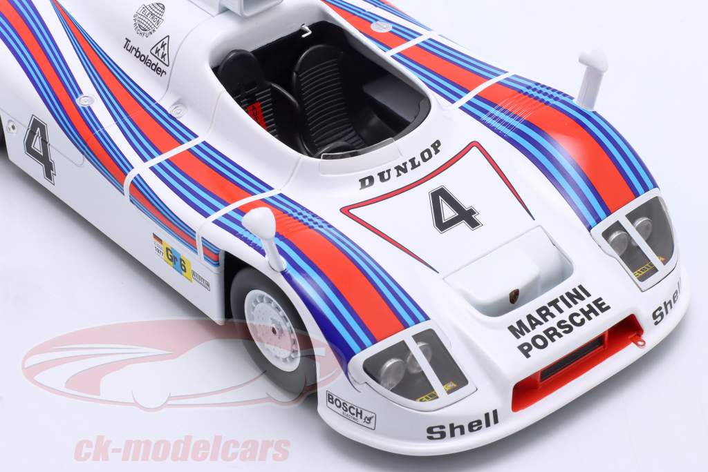 Porsche 936 Martini Racing #4 ganador 24h LeMans 1977 Ickx, Barth, Haywood 1:18 WERK83