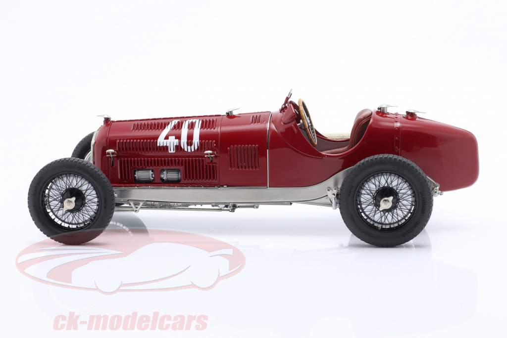 Luigi Fagioli Alfa Romeo Tipo B (P3) #40 ganador Cominges GP 1933 1:18 CMC