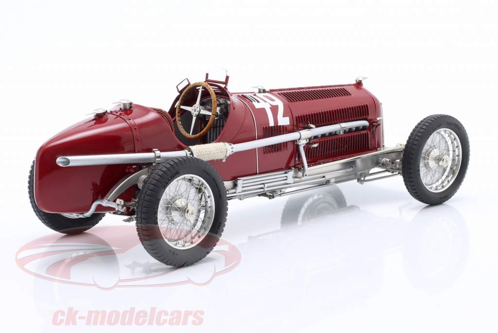 Louis Chiron Alfa Romeo Tipo B (P3) #42 Sieger Marseille GP 1933 1:18 CMC