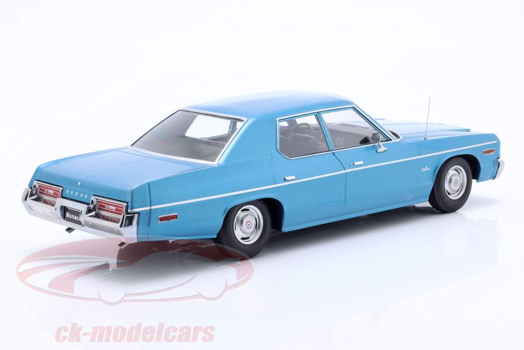 Dodge Monaco Год постройки 1974 синий металлический 1:18 KK-Scale