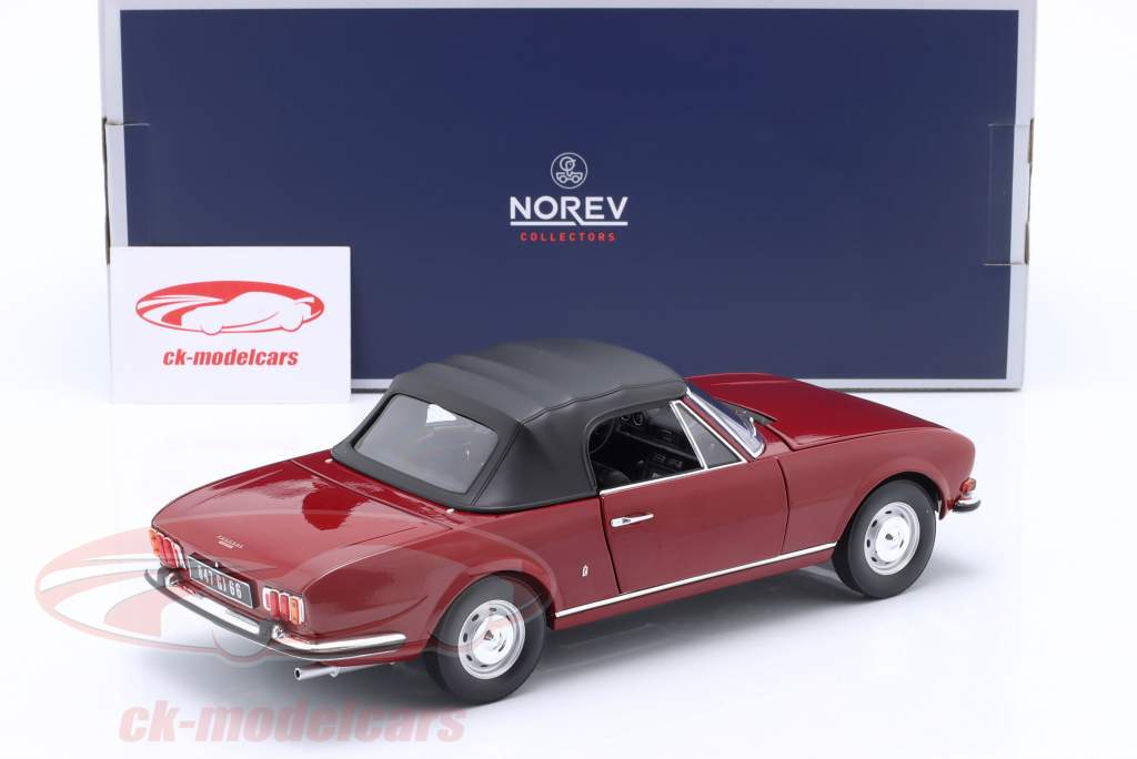 Peugeot 504 Cabriolet Rouge 1983 1/18 Cult Models