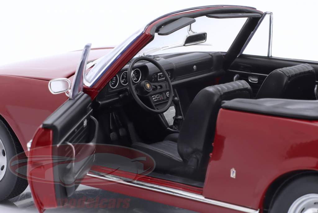 Peugeot 504 Cabriolet ano de construção 1969 vermelho 1:18 Norev
