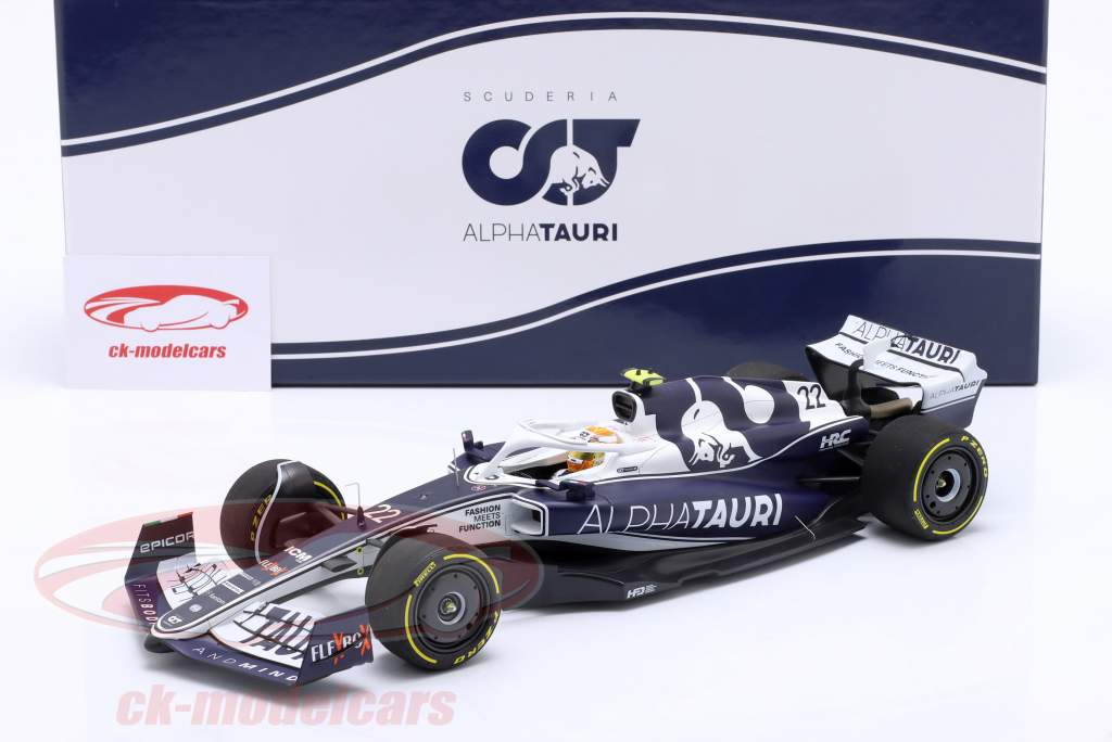 Yuki Tsunoda Alpha Tauri AT03 #22 8ème Bahreïn GP Formule 1 2022 1:18 Minichamps