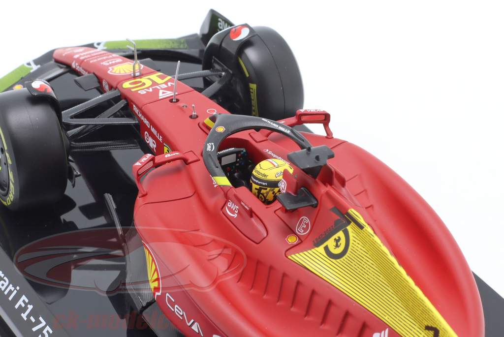 Charles Leclerc Ferrari F1-75 #16 2nd Italian GP Formula 1 2022 1:24 Bburago