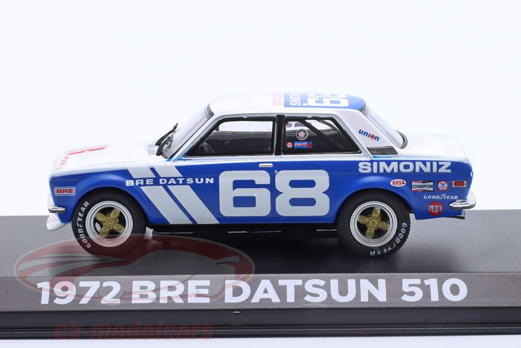 Bre Datsun 510 #68 Brock Racing Enterprises Tokyo Torque 1:43 Greenlight