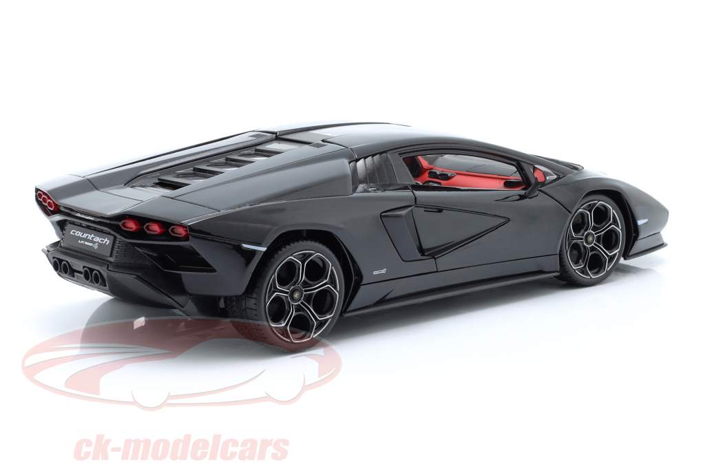 Lamborghini Countach LPI 800-4 Byggeår 2022 sort 1:18 Maisto