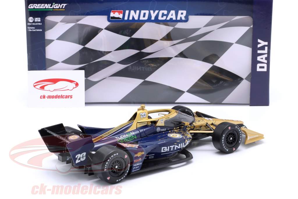 Conor Daly Chevrolet #20 IndyCar Series 2023 1:18 Greenlight